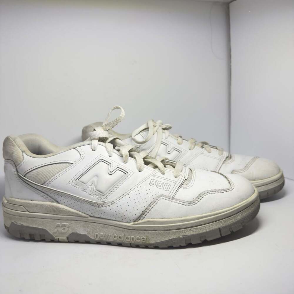 New Balance 550 White Grey Sneakers BB550PB1 Men's Size 11.5